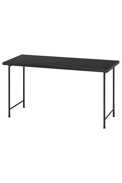 IKEA çalışma masası, venge-siyah, 140x60 cm