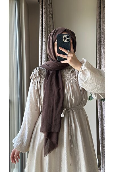 MISEY BOUTIQUE BAĞCIK DETAYLI ÜSTÜ BÜZGÜLÜ CUPRA ELBİSE