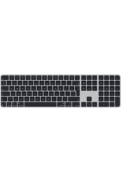 Apple Tastatură Magică, Touch ID, Tastatură Numerică - Engleză Internațională - Taste Negre