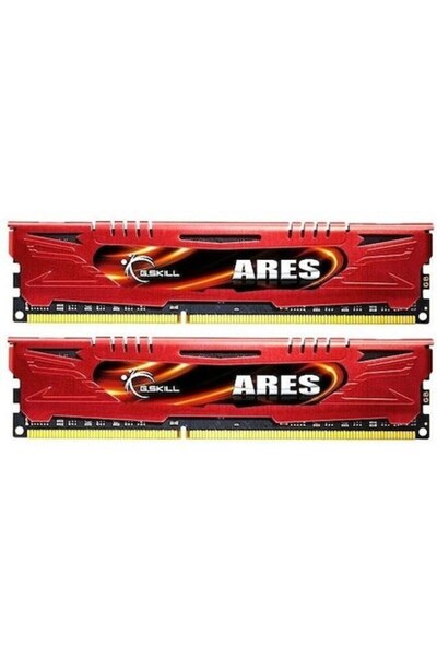 G Skill Kit Memorie RAM - G.Skill Ares, 16GB, DDR3, 2133MHz, CL 11, Roșu