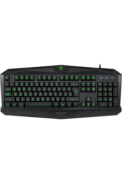 T-DAGGER Gaming Keyboard Minesweeping + Mousepad Geometry L