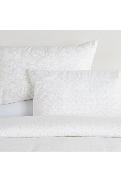 Boutique Blanche 3pcs cotton duvet cover 200*200cm - 300 thread count white