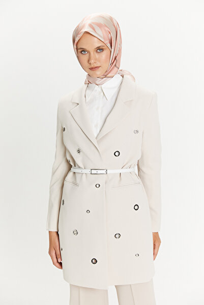 Setrms Kuşgözlü Krep Ceket