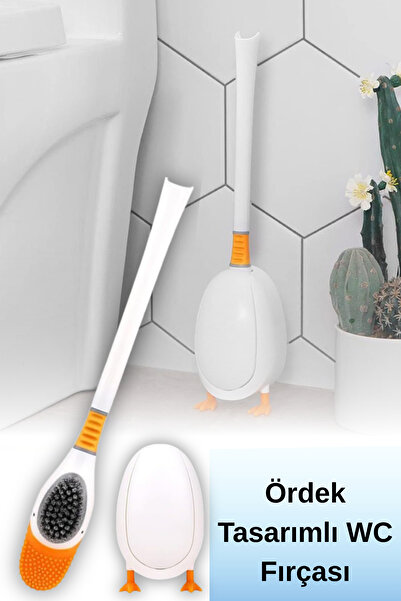 omilife Ördek Görünümlü Tuvalet Fırçası Sevimli Tasarımıyla Hijyenik Temizlik...
