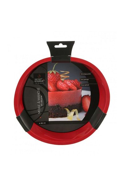 Secret de Gourmet Round pastry mold SG, silicone, 25x6 cm