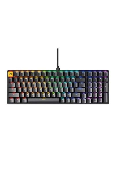 Glorious Tastatură mecanică de gaming GMMK 2, dimensiune completă, complet asamblată, neagră