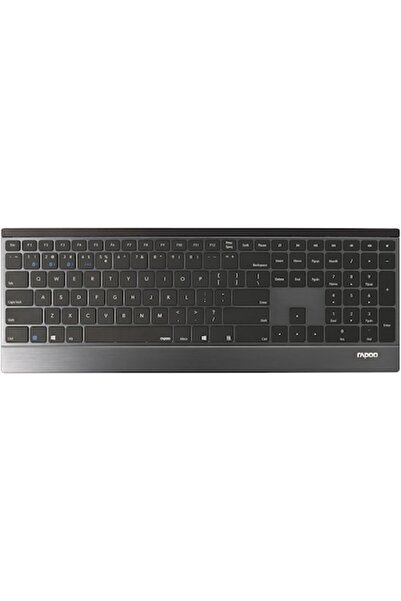 Rapoo E9500M ултратънка клавиатура, черна