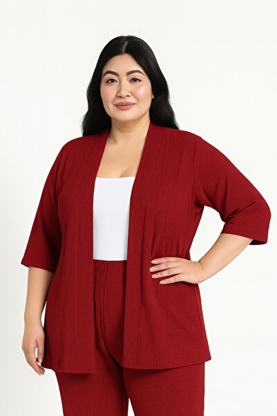 Mivoon Double Suit Kimono with Wrinkle Fabric Pants