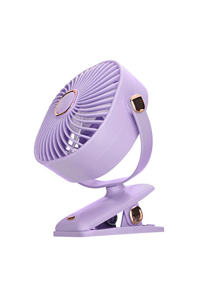 Wexta Mini Taşınabilir Şarjlı Pervane Vantilatör Soğutucu Ev Ofis Araç El ve Masaüstü Vantilatör Fan