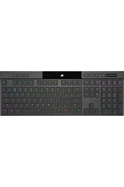Corsair K100 AIR Mechanical Keyboard, Wireless, RGB Lighting, CHERRY MX Ultra Low Profile Switches,