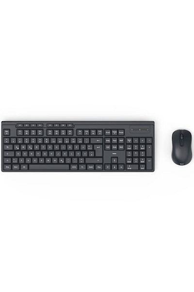 Hama Wireless Keyboard and Mouse WKM-200, 1600dpi, QWERTY RO, Black