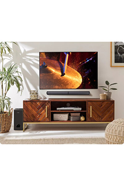 ULTIMEA Apollo S50 4.1 Kanallı Subwoofer'lı Sound Bar, Bas Ayarlanabilir 3 EQ...