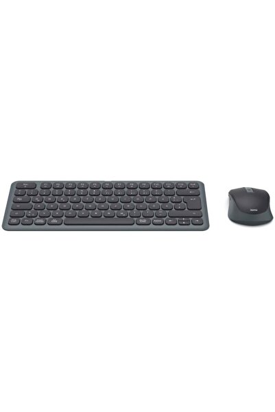 Hama Set Tastatura+Mouse Wireless WKM-500, Multi-Device, 1600DPI, Black