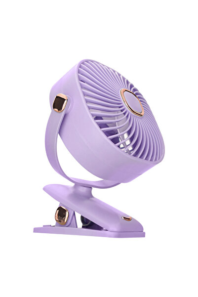 Wexta Mini Taşınabilir Şarjlı Pervane Vantilatör Soğutucu Ev Ofis Araç El ve Masaüstü Vantilatör Fan