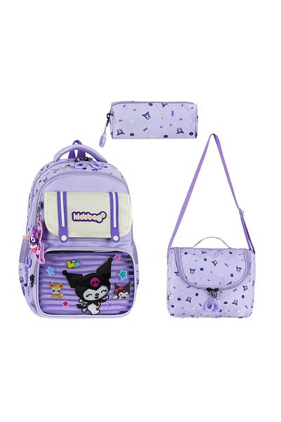 Çanta Sepetim Kuromi Nutrition Primary School Backpack with Pen Holder