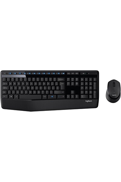 logitech Kit Mouse Wireless + Tastatură MK345, Negru