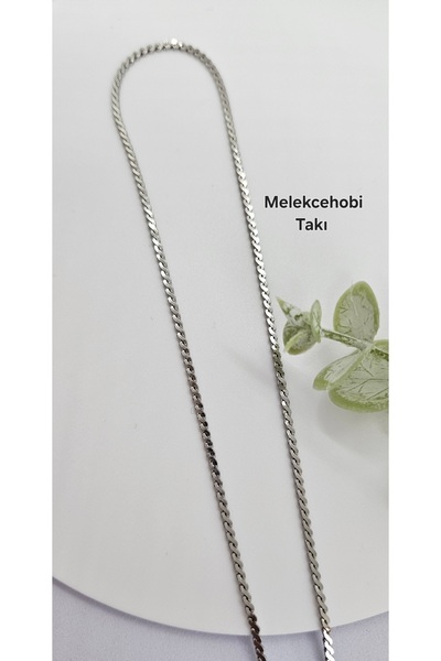 XUPİNGS JEWELRY Melekcehobi Takı Xuping Marka Gümüş Rengi İnce Zincir