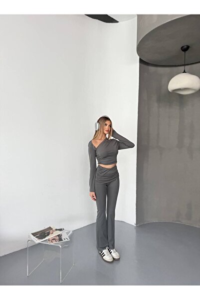 Genel Markalar GRİ TAYT TAKIM