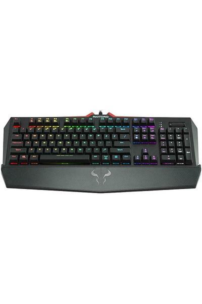 Riotoro Gaming Mechanical Keyboard Ghostwriter Elite Cherry MX Red, RGB Lighting