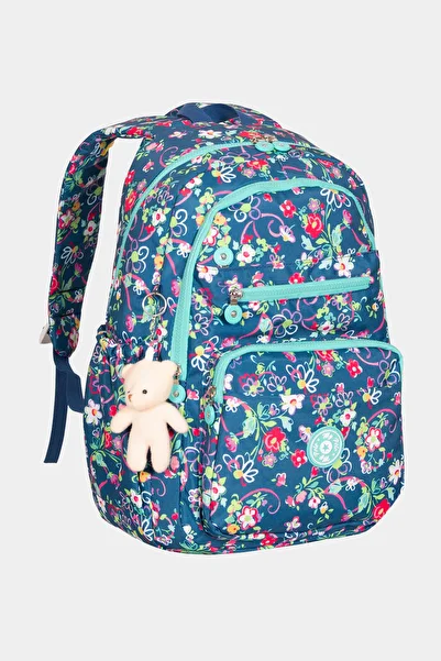 Miracle My Polo Durable Unisex School Backpack with Crinkil Toy