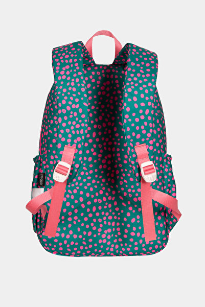 Miracle My Polo Durable Unisex School Backpack with Crinkil Toy