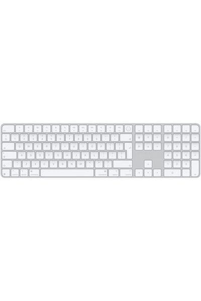 Apple Magic Keyboard (2024) with Touch ID and Numeric Keypad, RO KB, White