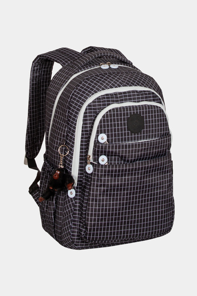 Miracle My Polo Durable Unisex School Backpack with Crinkil Toy