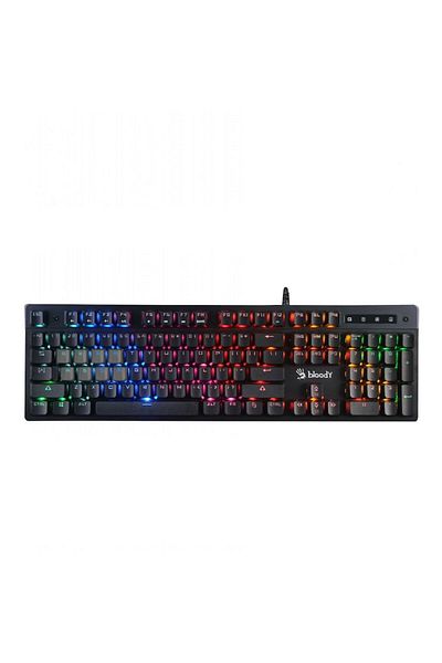 Bloody A4tech B500N gaming keyboard, wired, 106 keys, gray