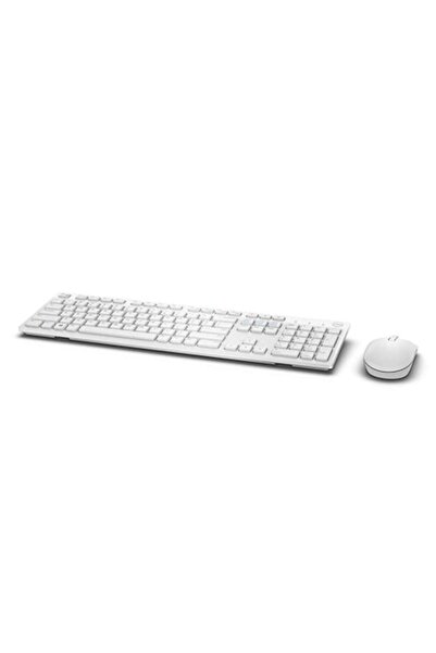 Dell Kit Tastatura + Mouse Wireless KM636, Alb