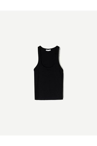 JustMORE Pack of 3 Women's Ribbed Thick Strap Basic Undershirt