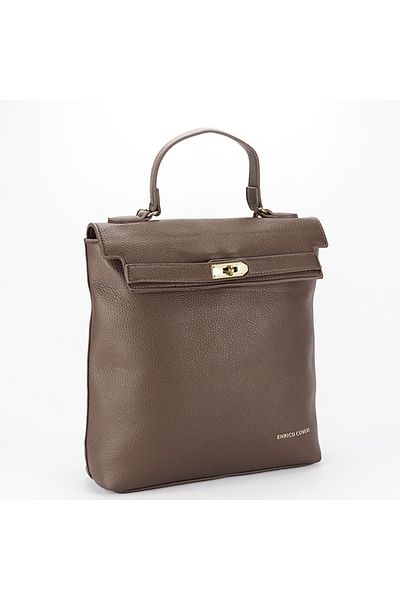 Enrico Coveri Dark brown backpack Enrico Coveri EC3097 M6