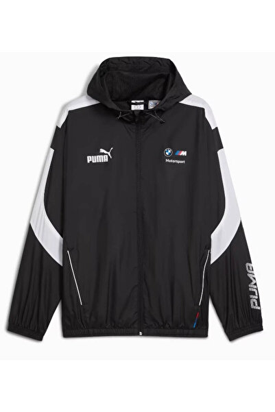 Puma Bmw Mms Mt7+ Windbreaker Black Men's Coat 633172-01