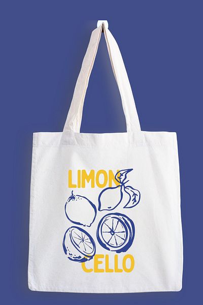 designedfy Limoncello Printed Cloth Bag, Tote Bag