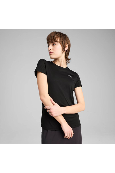 Puma Tricou imprimat cu croiala normală pentru femei negre