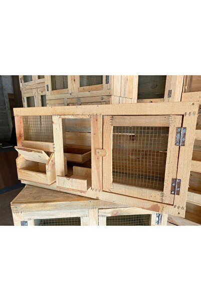 KARAYİĞİT AHŞAP MOBİLYA DEKORASYON Karayiğit Ahşap Güvercin Kümesi Yumurtlama Alanı + Suluk yeri + Yemlik + Basamaklı Tasarım Eşhane