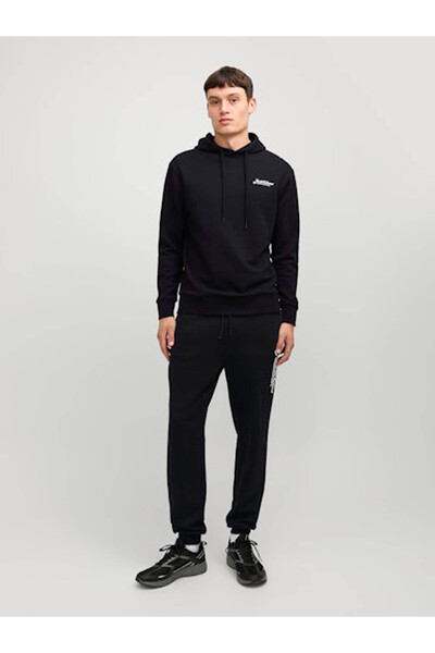 Jack & Jones Jjbeau Siyah Erkek Sweatshirt 12268436