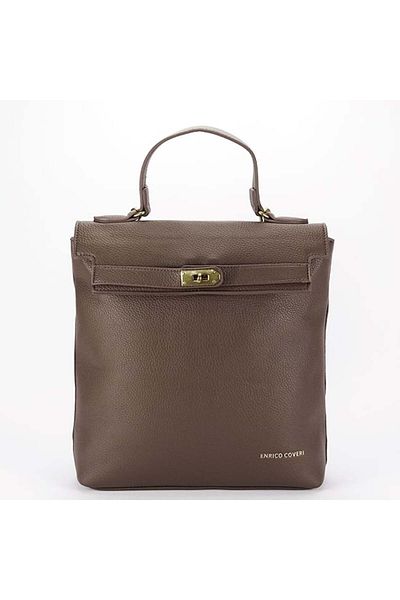 Enrico Coveri Dark brown backpack Enrico Coveri EC3097 M6