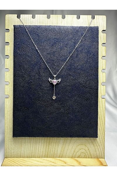 Mutenaura Stainless Steel Wings of Love Necklace