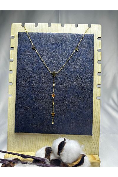 Mutenaura Stainless Steel Trend Y Necklace