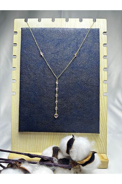 Mutenaura Stainless Steel Trend Y Necklace