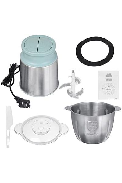 Shopi TEmkin 2 Speeds 400W Stainless Steel 3L Capacity Electric Chopper Meat Grinder Mincer Food Processor