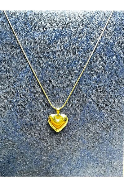 Mutenaura Stainless Steel Heart Necklace