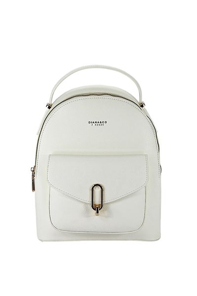 Diana&Co Casual white backpack DRM712-3 18