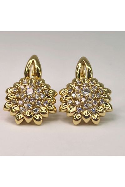 My Bijoux Cercei placati cu aur Inola