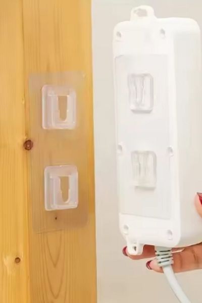 Hane Dostu 3 bucăți curea de fixare autoadezivă cu design transparent și inovator
