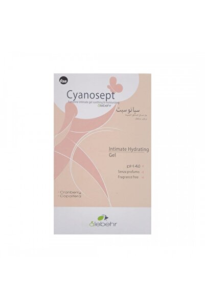 Fas CYANOSEPT FEMININE INTIMATE GEL SOOTHING & MOISTURIZING 6 TUBES
