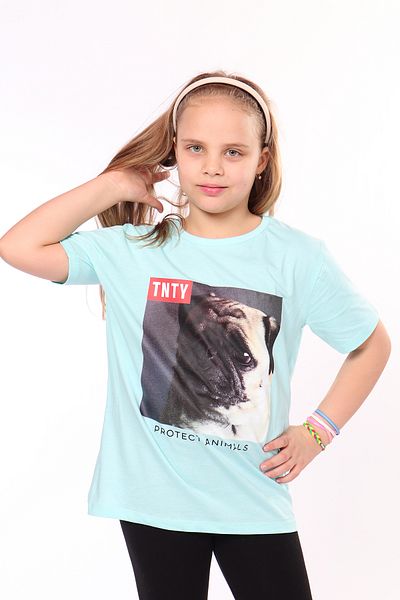 Toontoy Unisex Kids Front Printed T-Shirt