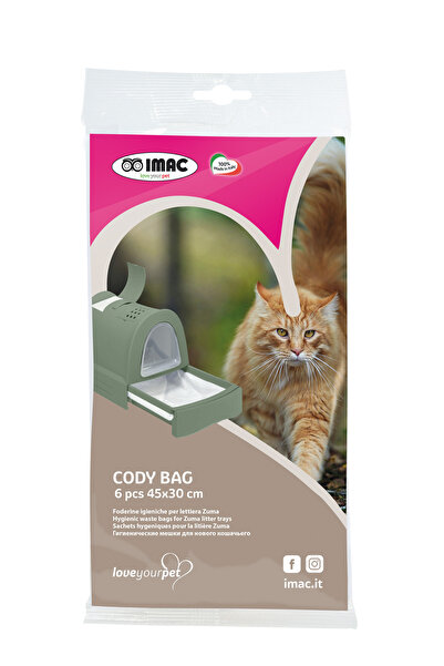 İmac Cody Bag 6 Pcs Kedi Tuvaleti Torbası