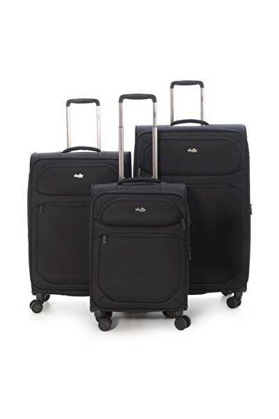 archangel 3’lü Kumaş Bavul valiz Seti – Hafifliğiyle Öne Çıkan Şık Seyahat Ta...