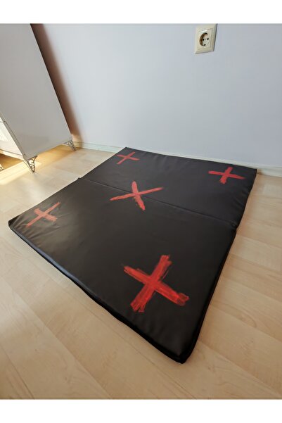 BARERMO Boks ayak çalışma minderi, boxing footwork, spor minderi, ip atlama minderi, boks minderi, katlanır